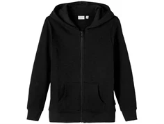 Name It black hood sweatcardigan